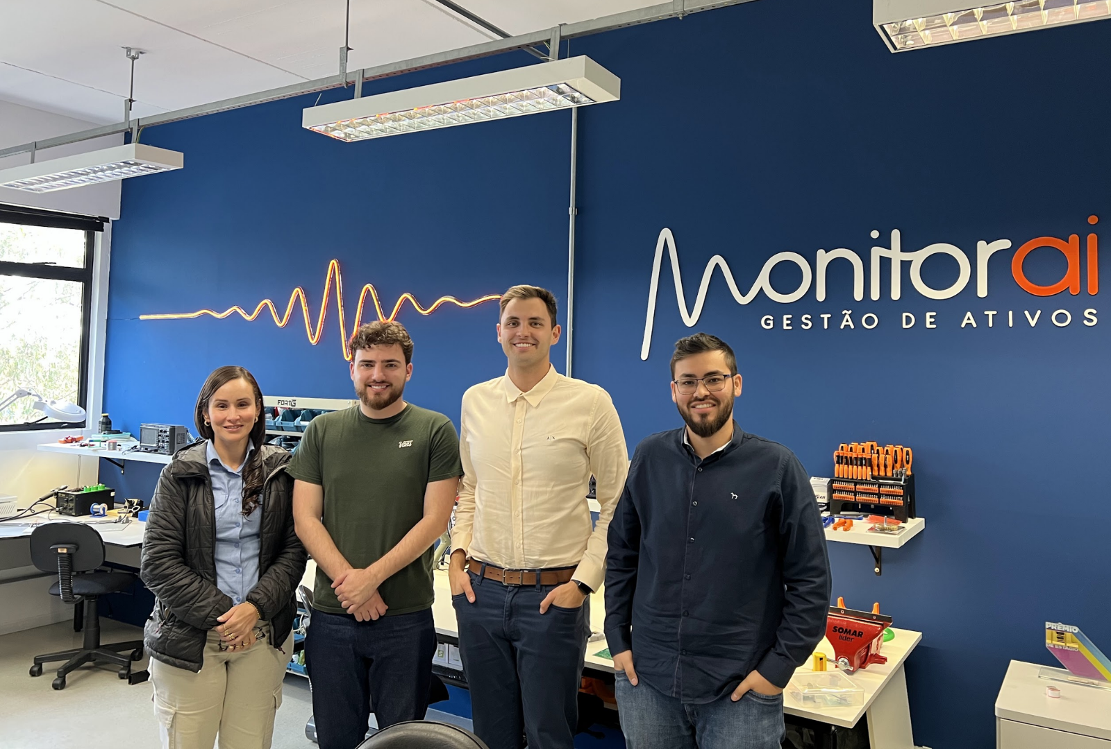 Monitorai recebe visita da Samarco pelo programa M-Start para apresentação de resultados da POC