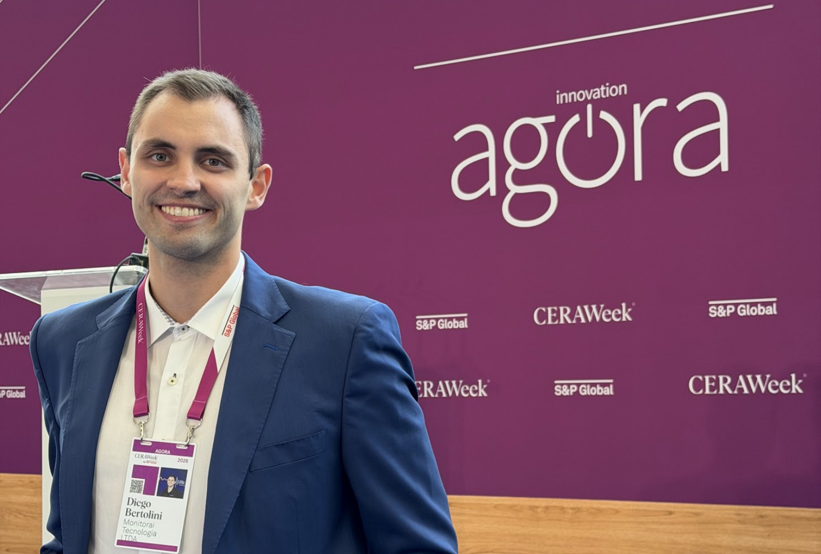 De Curitiba a Houston: Monitorai apresentou inovação brasileira na CERAWeek